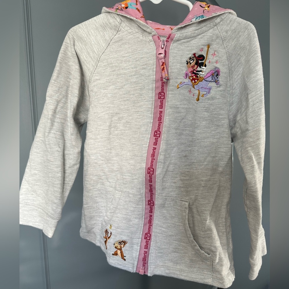 Disney girls sweatshirt jacket